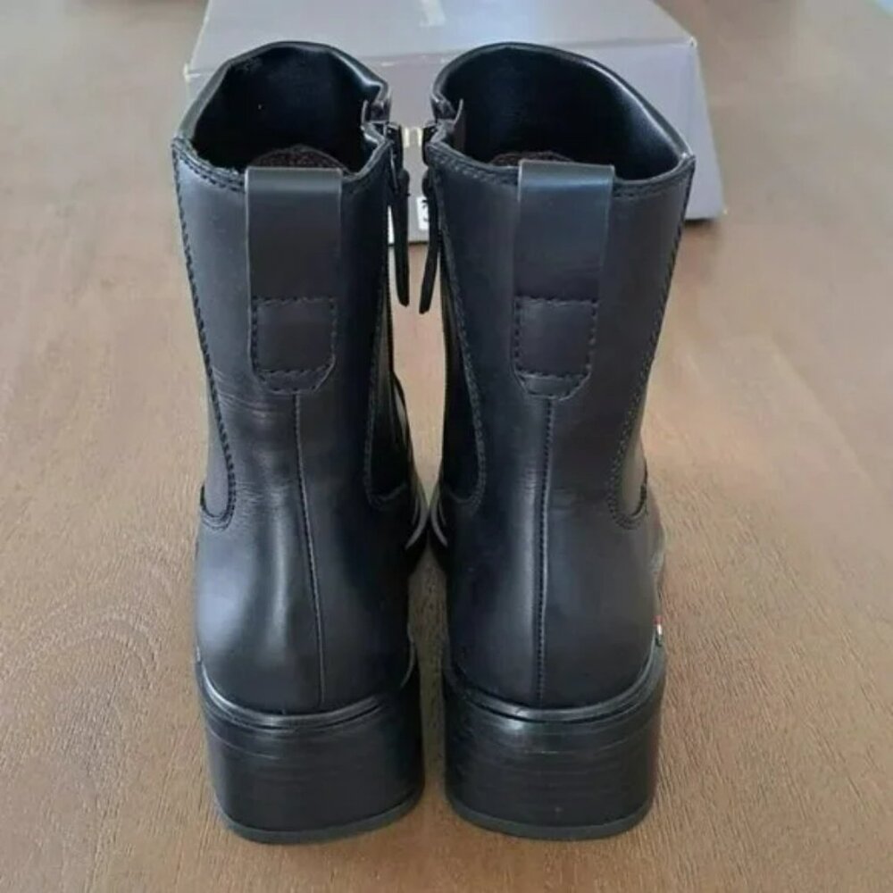 Franco Sarto Gracelyn Bootie - Color: Black Leather - Size: Women 7 - Picture 5 of 9